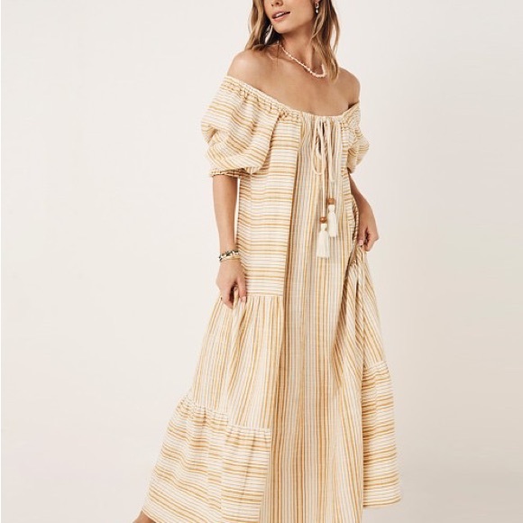 Lady Palm Gown in Toffee - Picture 4 of 7